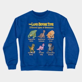 the land before time Crewneck Sweatshirt